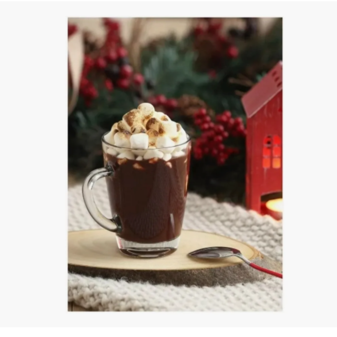 Set 12 Tazas De Café De Vidrio 300 Ml Nadir Tarsila