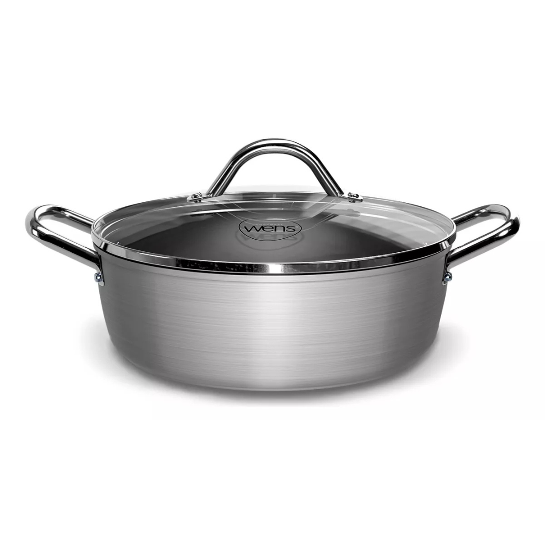 Bateria de Cocina Wens Aluminio Forjado 7 Piezas