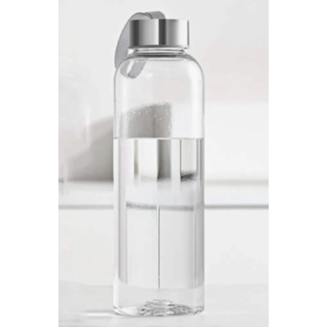 Botella de Vidrio 600ml para Agua | Eco-Friendly y Elegante