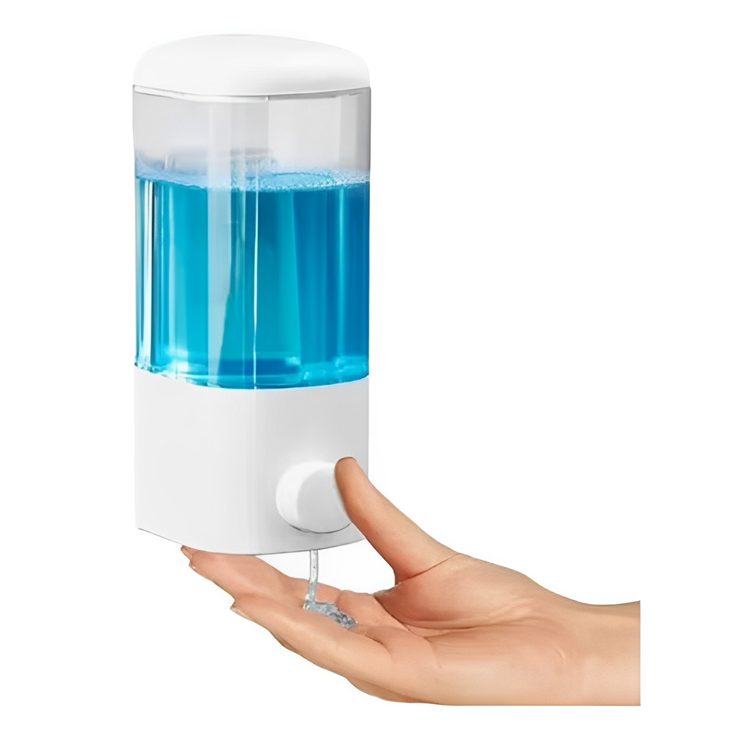 Dispensador de Alcohol Gel - Jabón Líquido de 500 ml para Pared