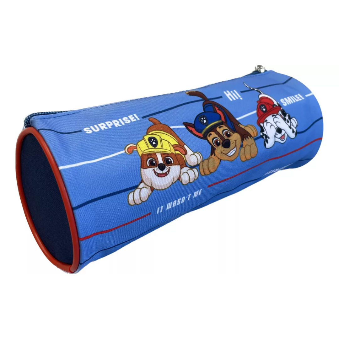 Estuche Escolar Cilindrico Paw Patrol Niño