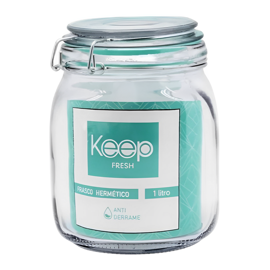 Pack 3 Frascos Hermeticos Conserveros Keep 1000 ML