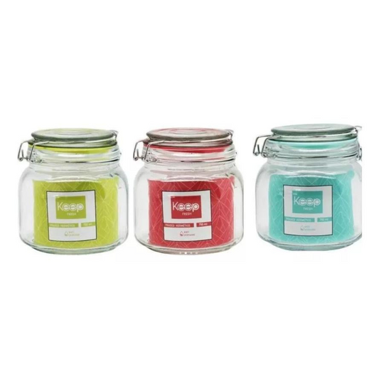 Pack 3 Frascos Herméticos Conserveros Keep 750 ML