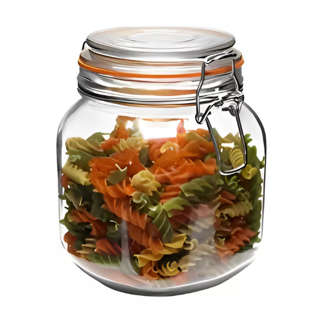 Frasco Canister de Vidrio 800 Ml Allegra Hermetico