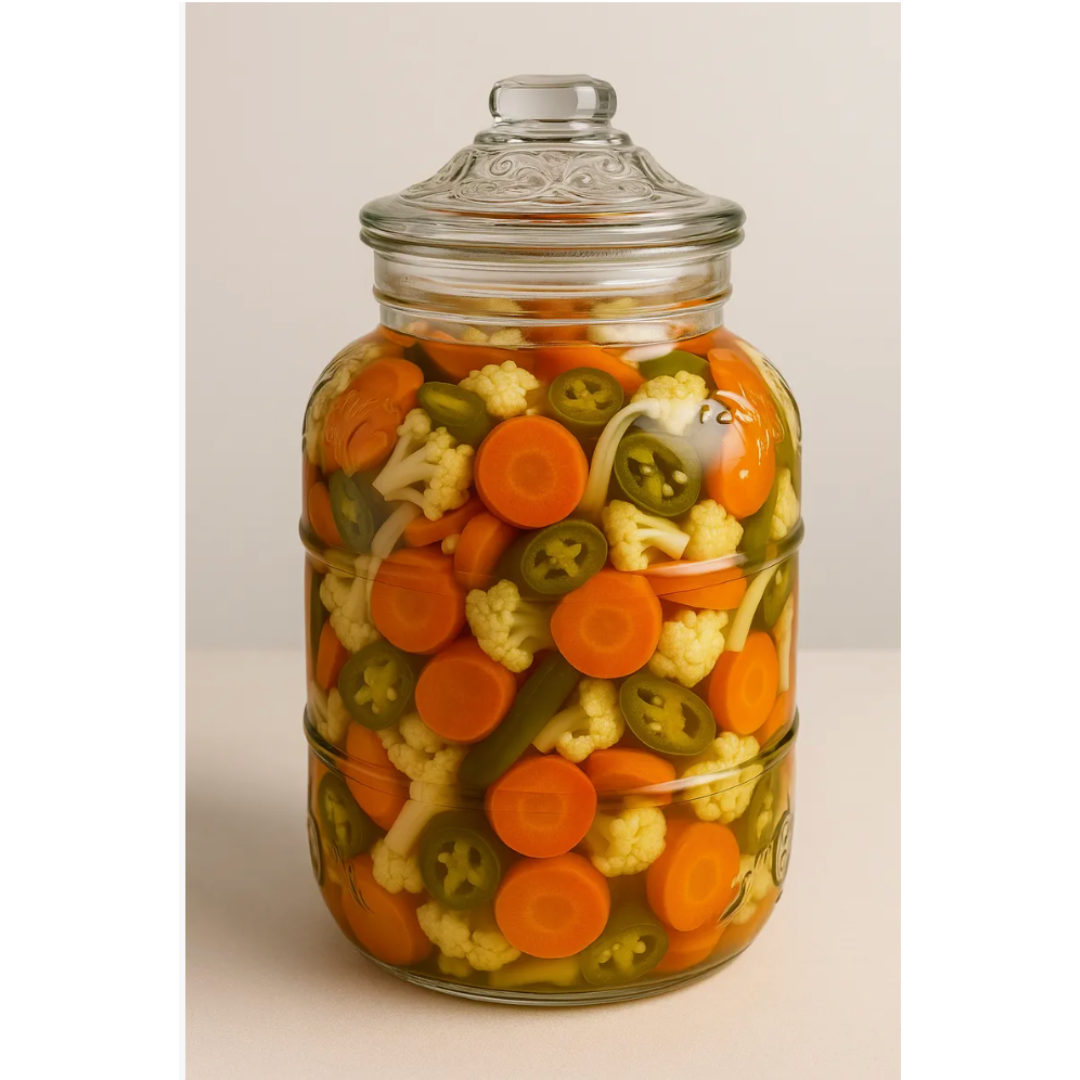 Frasco Escabechero de Vidrio 4 Litros