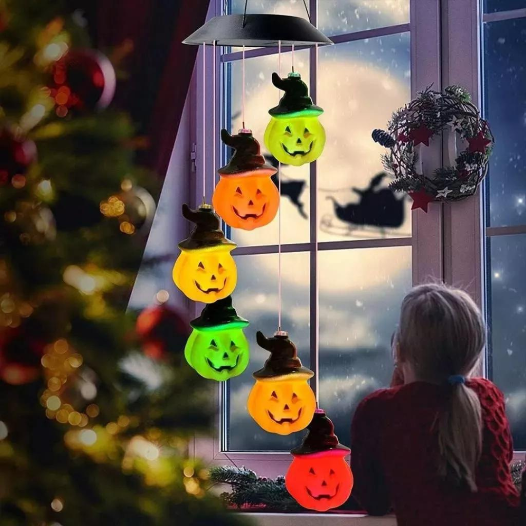 Luces Calabazas de Viento Halloween (Solares)