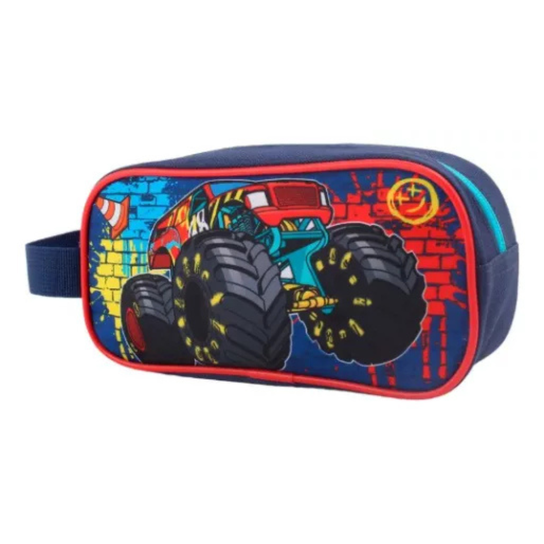Pack Escolar Mochila + Estuche + Lonchera Hotweels