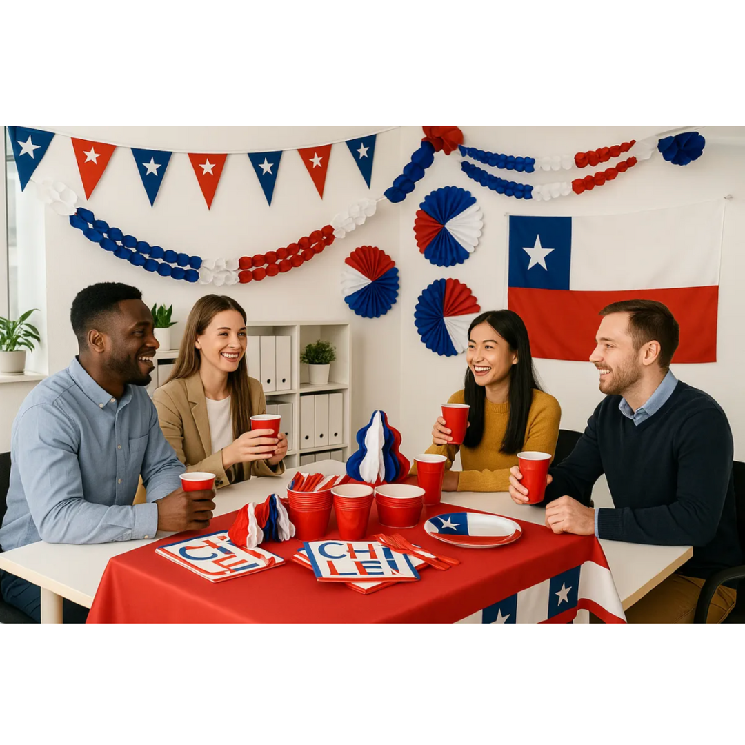 Pack Decorativo Guirnaldas Fechas Patrias Chile