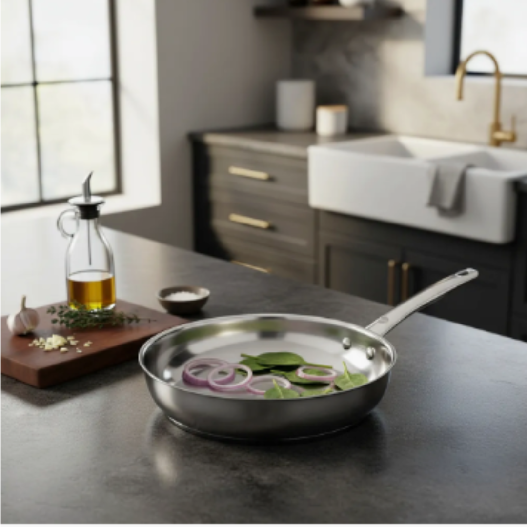 Sartén de acero inoxidable Wens Umbra 28 cm