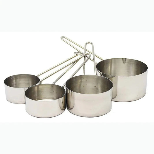 Set 4 tazas medidoras Acero Cuiner