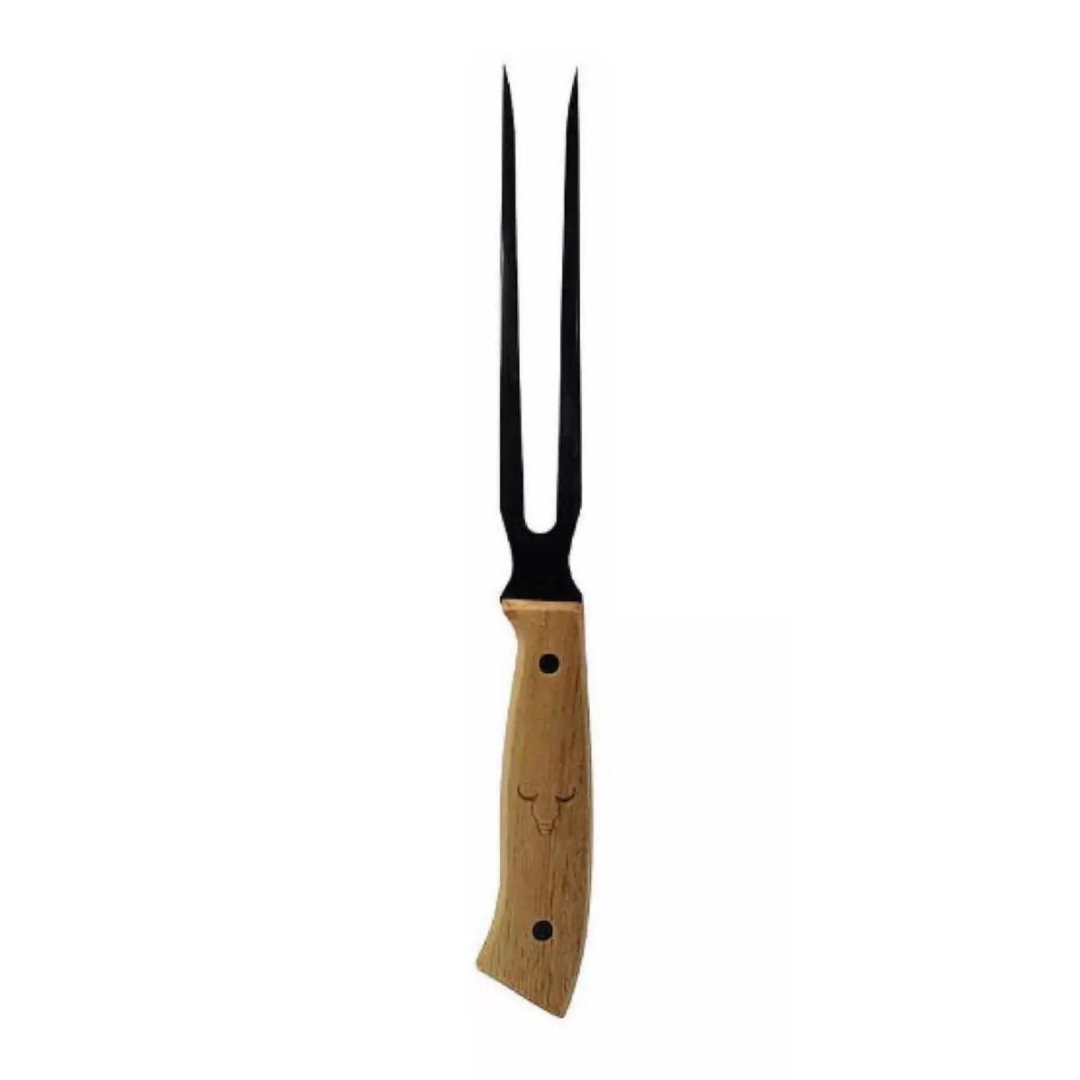 Set Parrillero Wayu Regalo (Delantal + Cuchillo + Tenedor + Tabla + Guante)