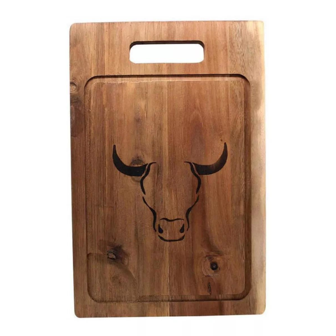 Set Parrillero Wayu Regalo (Delantal + Cuchillo + Tenedor + Tabla + Guante)