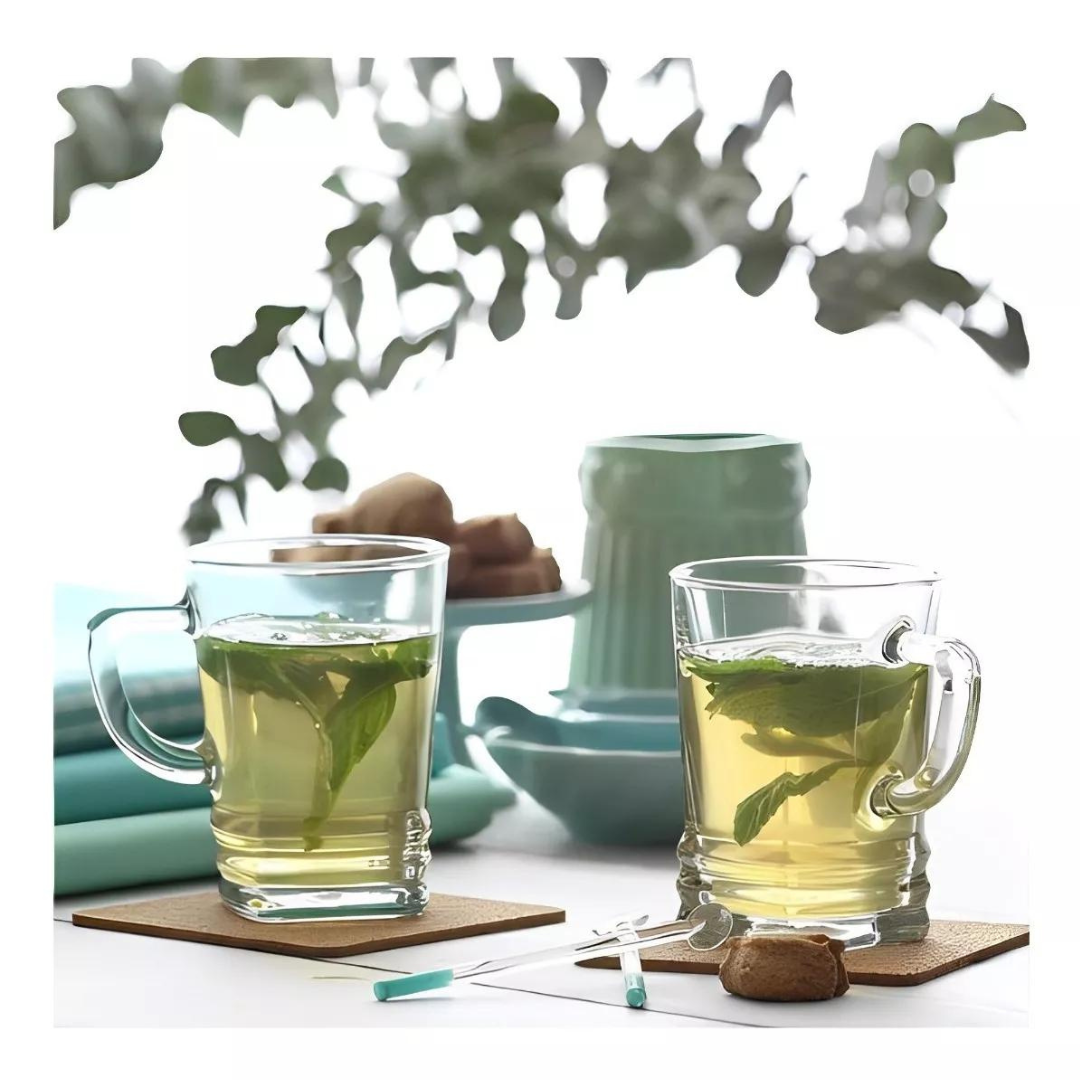 Set 6 Taza para Cafe Marca LAV de 225 Ml Elegantes