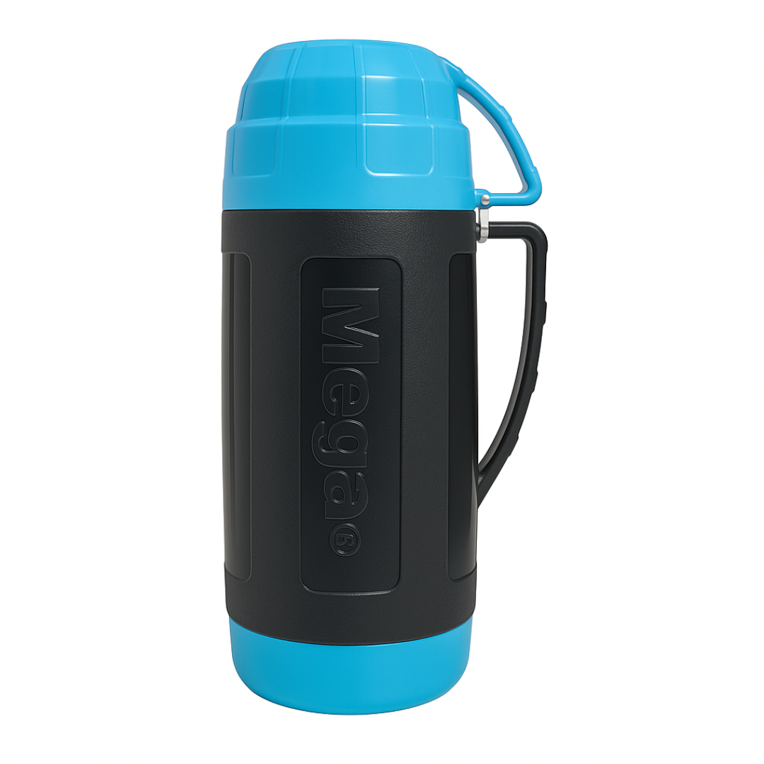 Termo De Agua 1.9 Litro Mega Doble Pared Vidrio