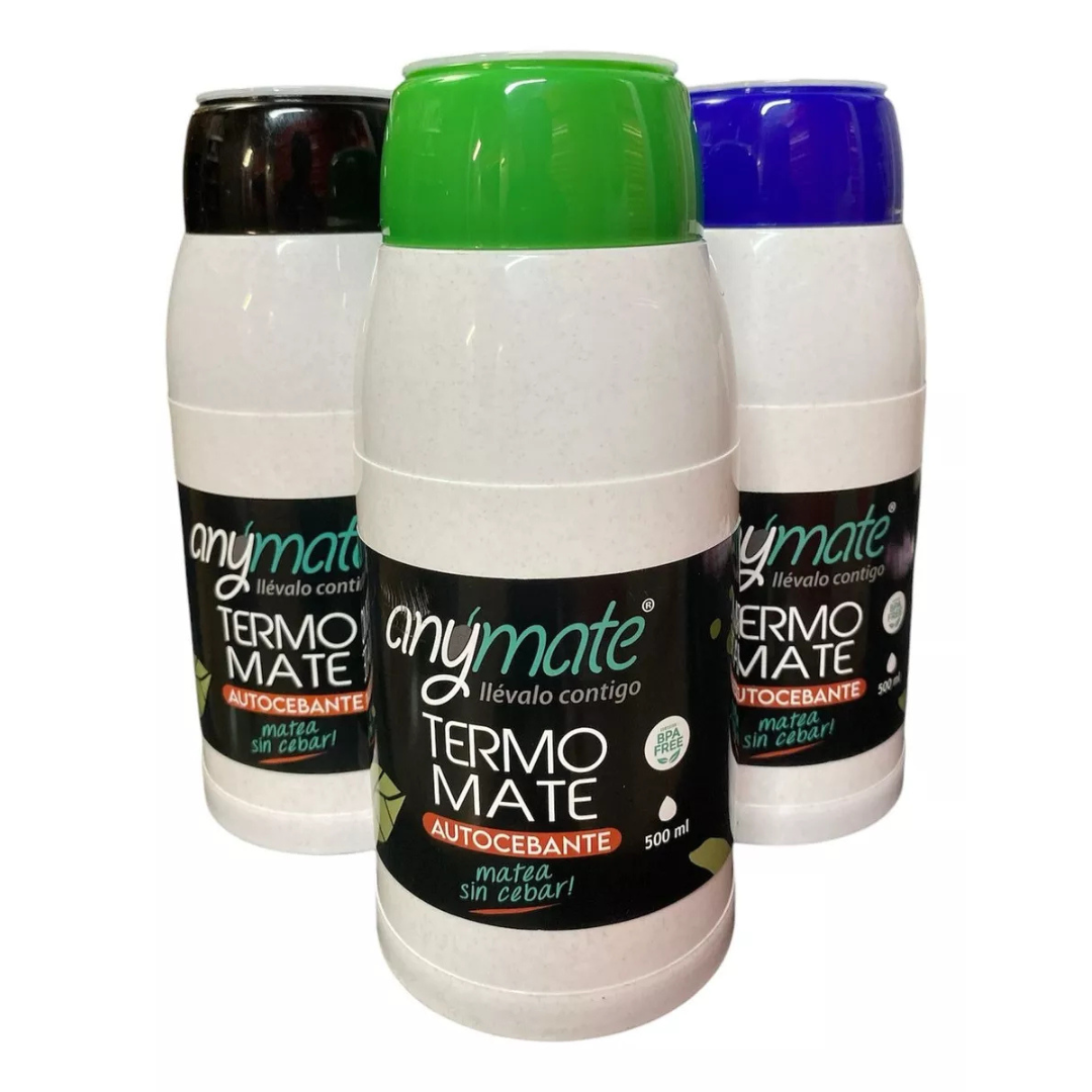 Termo Mate Autocebante Anymate 500 ML
