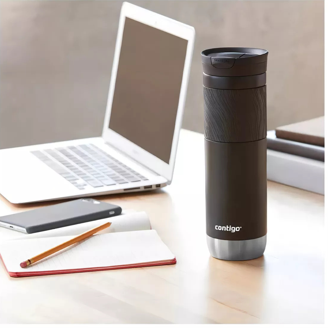 Vaso Térmico Mug Contigo Byron 710 ml Acero Inoxidable y Antiderrame