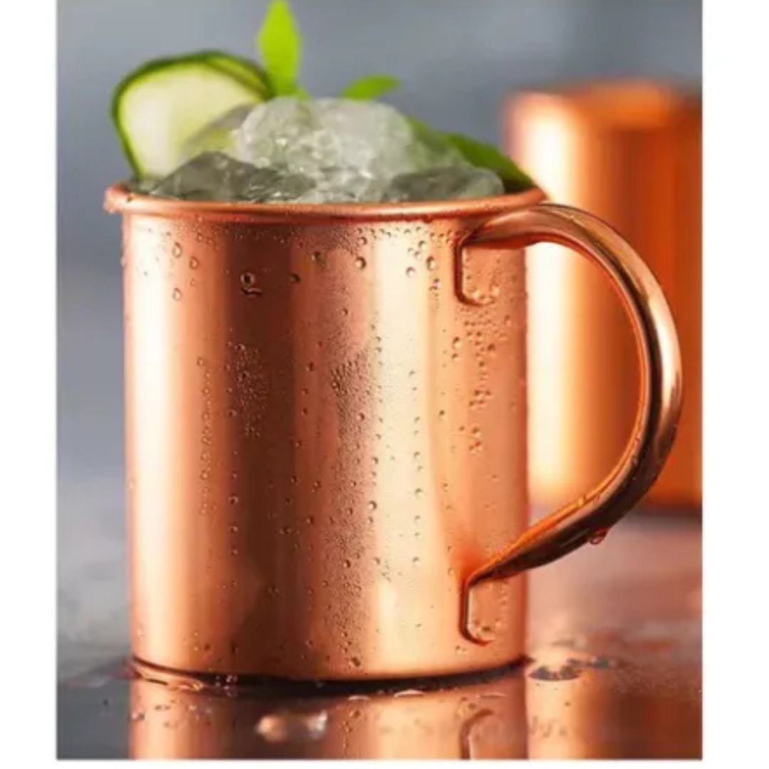 Set 2 Mug de Cobre Coctel 430 ML Rectos