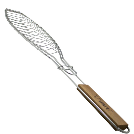 parrilla grill para pescado wayu