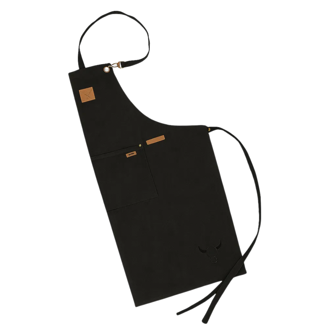 Set Parrillero Wayu Regalo (Delantal + Cuchillo + Tenedor + Tabla + Guante)