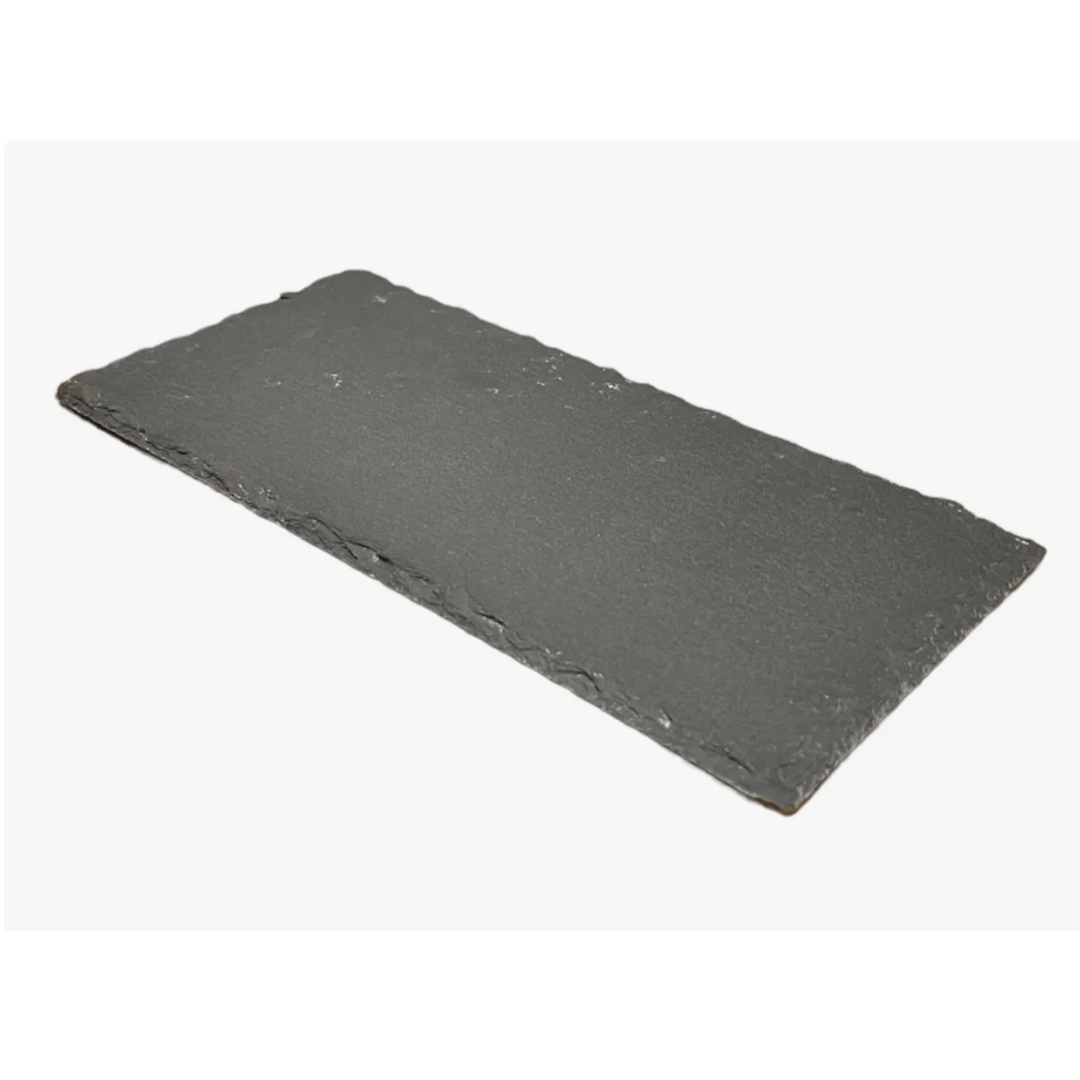 Plato Tabla de Piedra Pizarra 30x15cm
