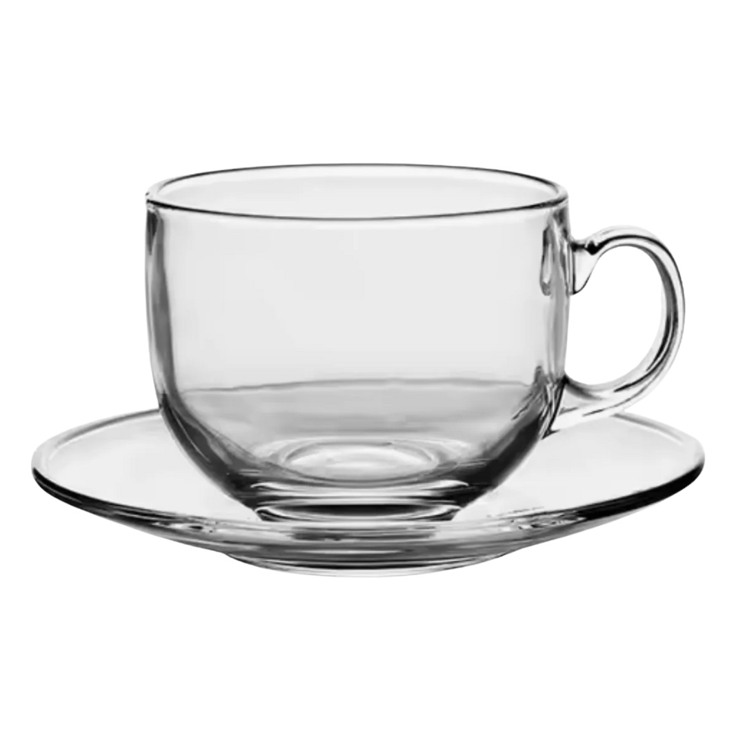 Tazon de Vidrio con Pato 420 ml Taza Jumbo