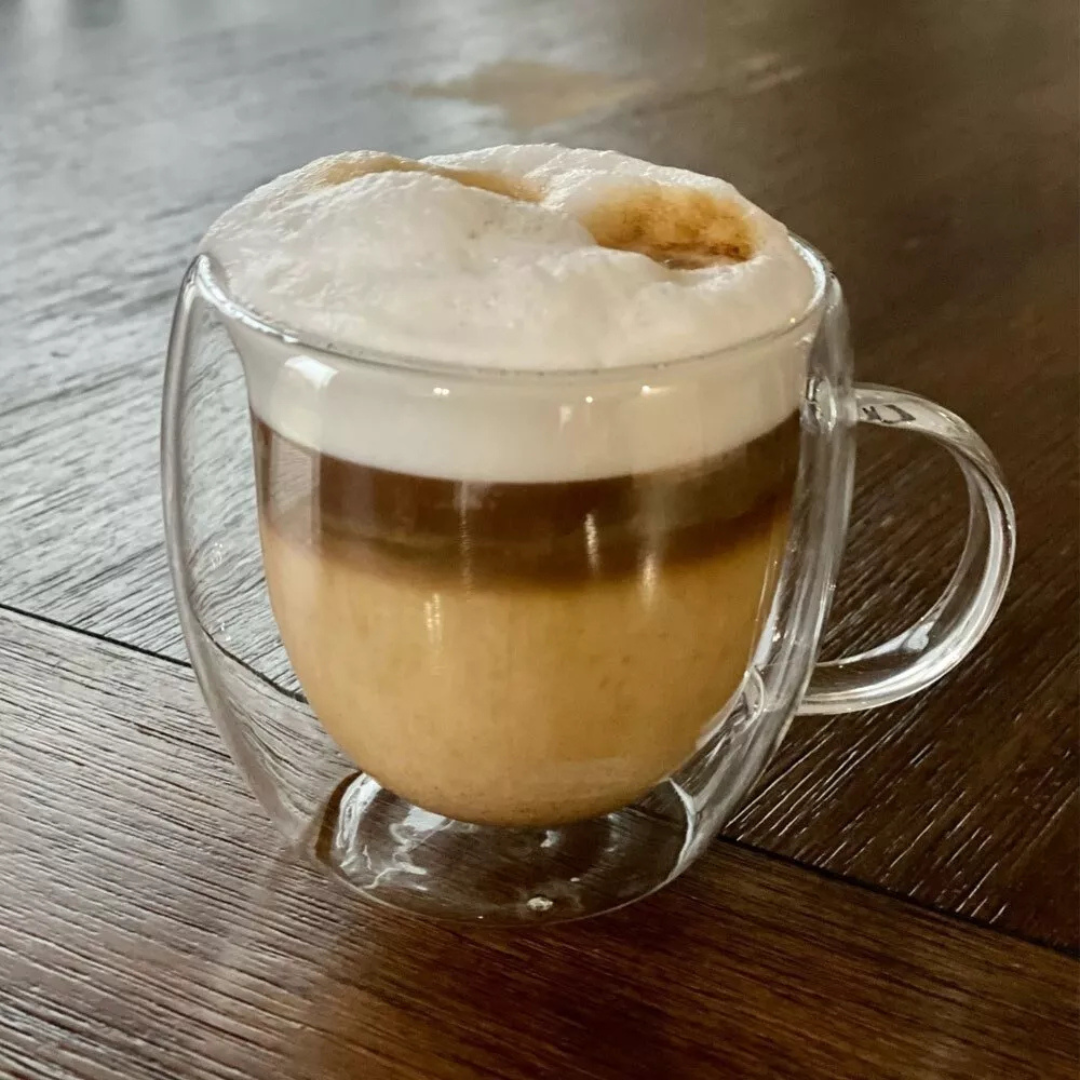 Taza para Cafe o Te Vidrio Doble Pared 250 ML