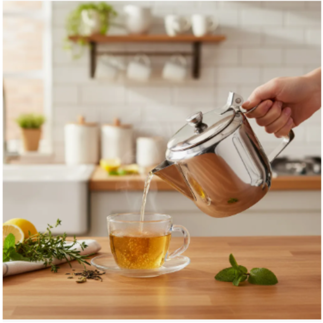 Tetera Acero Inoxidable Cuiner 950 Ml