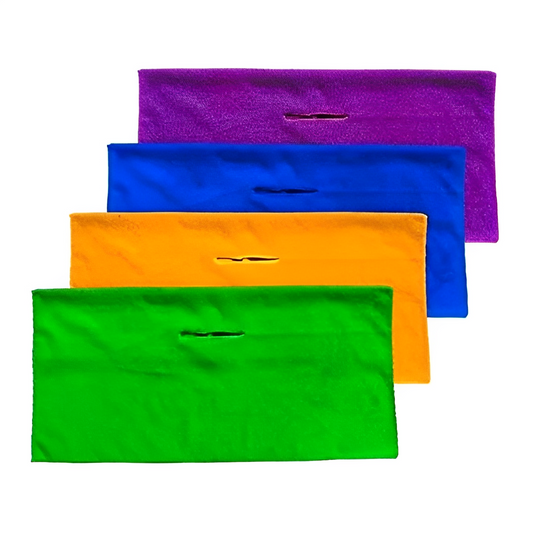 Set de 12 Traperos de Microfibra 50x70 cm con Ojal – Súper Absorbentes y Reutilizables