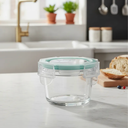 Set 4 Mini Taper para Alimentos Allegra 165 ml Redondos