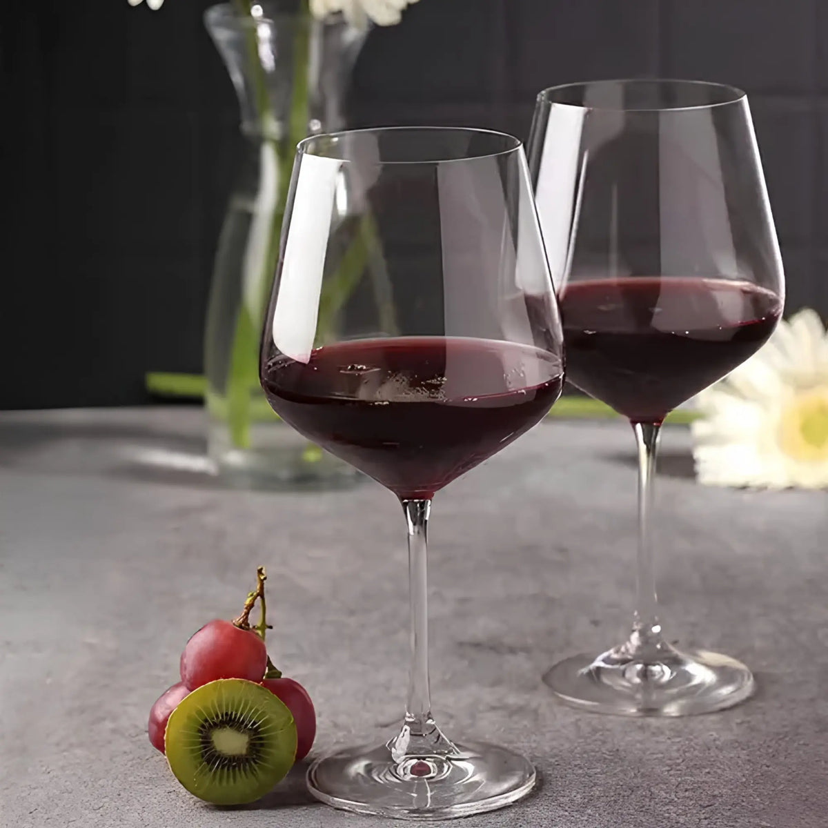 Copas de Vino 590ml Vidrio (Set de 6)