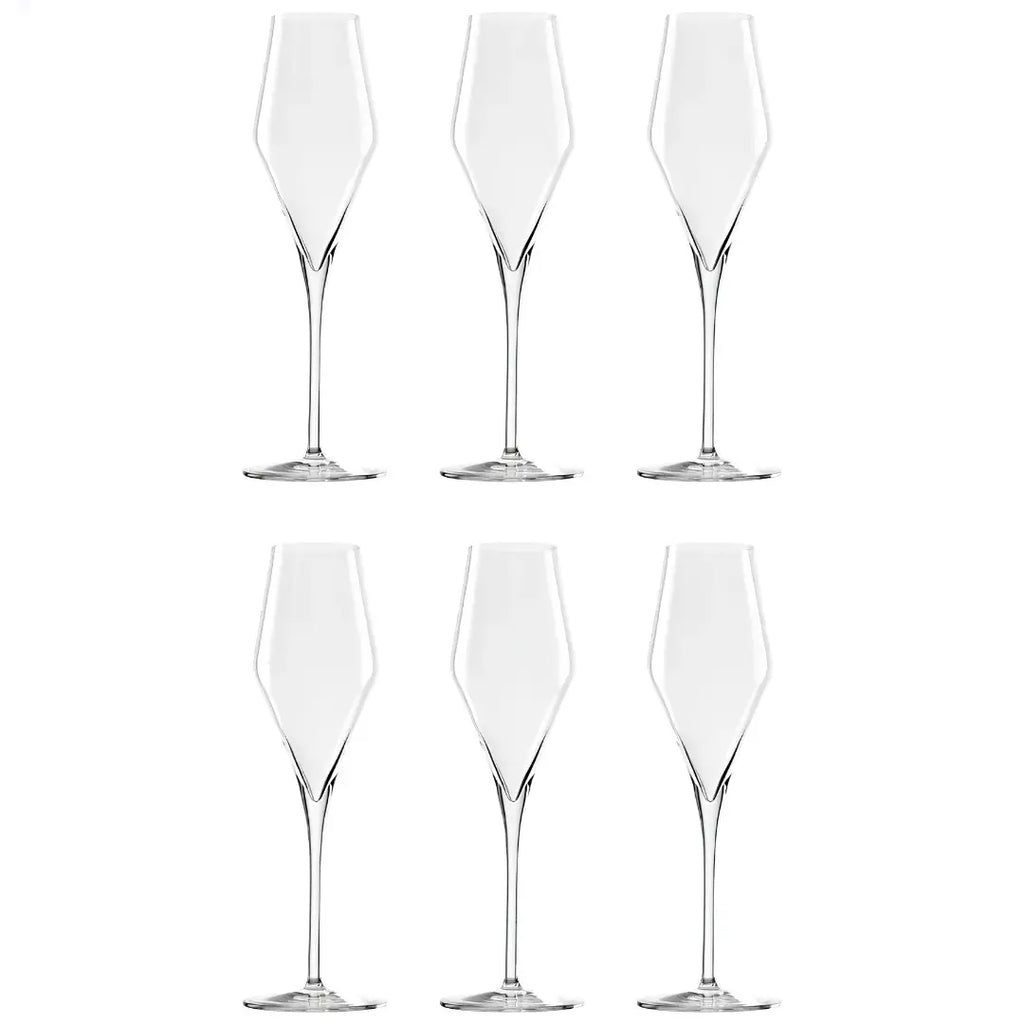 Set 6 Copas Champagne Stölzle Lausitz Quatrophil 290 ml