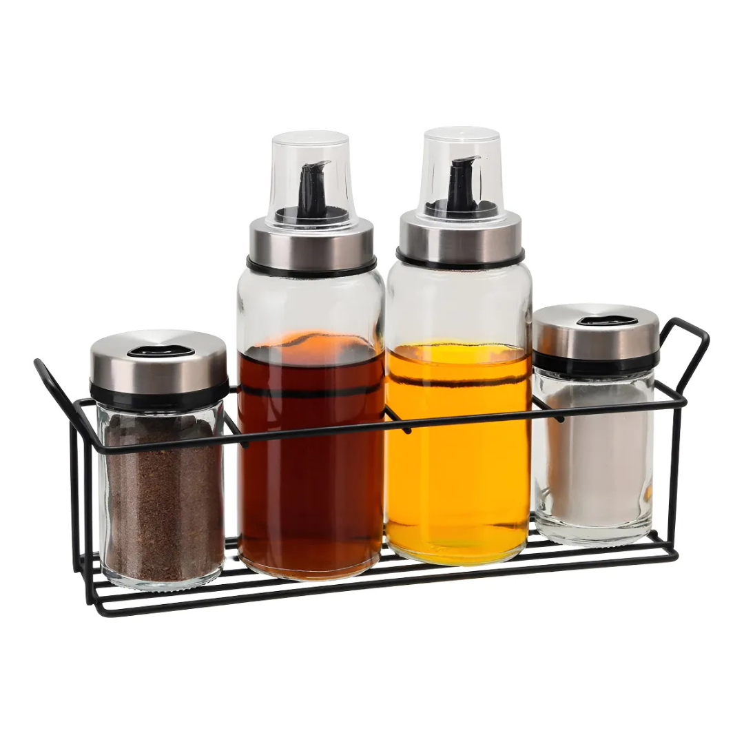 Set Alcuzas + Salpimentero + Base de Mesa – GlobalShopping