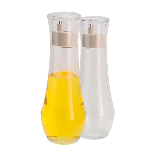 Set Alcuza 2 Botellas Aceite y Vinagre 270cc
