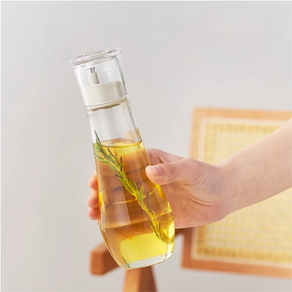 Set Alcuza 2 Botellas Aceite y Vinagre 270cc