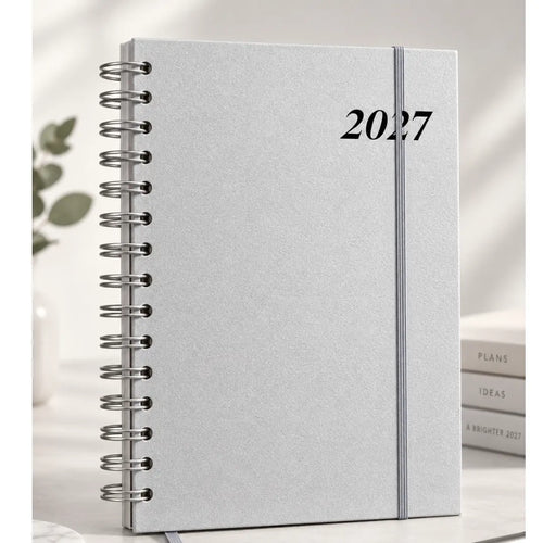 Agenda Planificador 2027 tamaño A5 tapa dura