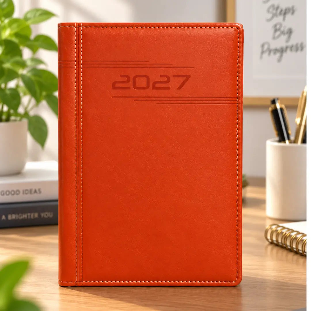 Agenda Planificador 2027 A5 Ecocuero