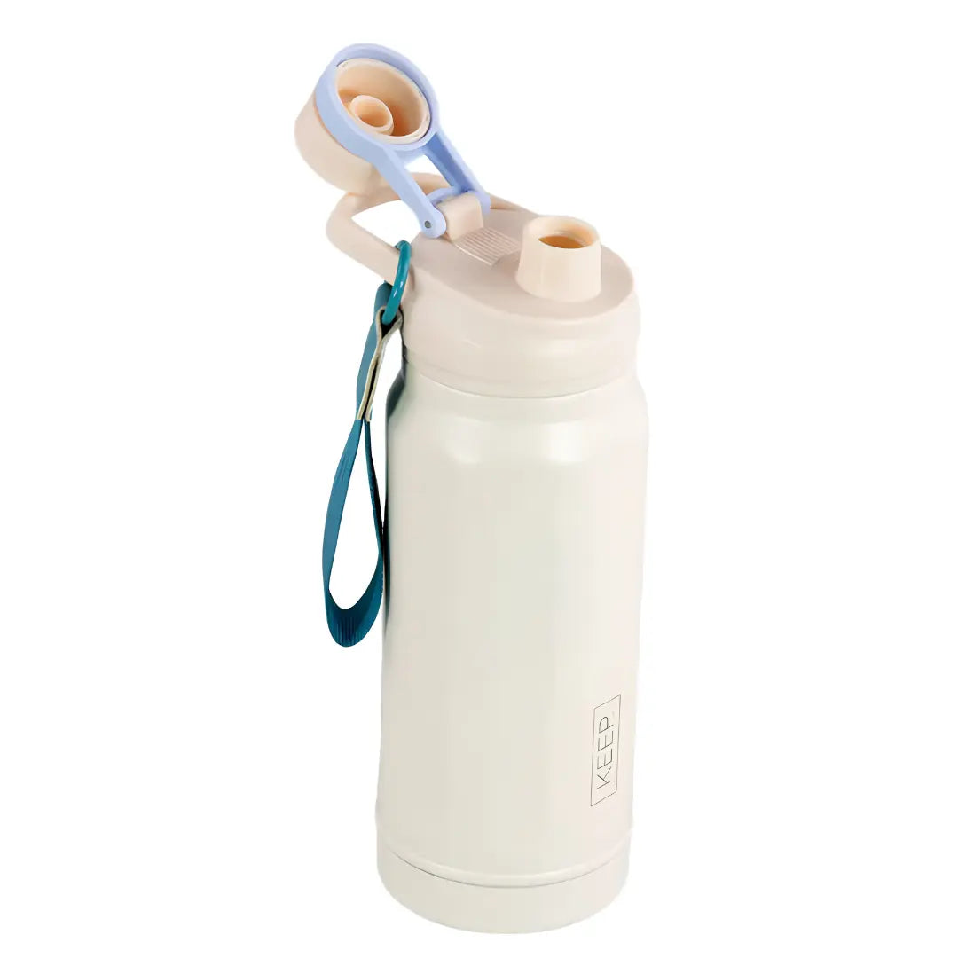 Botella Insulada Strap 650ml Keep - Beige
