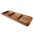 Bandeja Aperitivos de Madera Fontina 30 x 10 CM