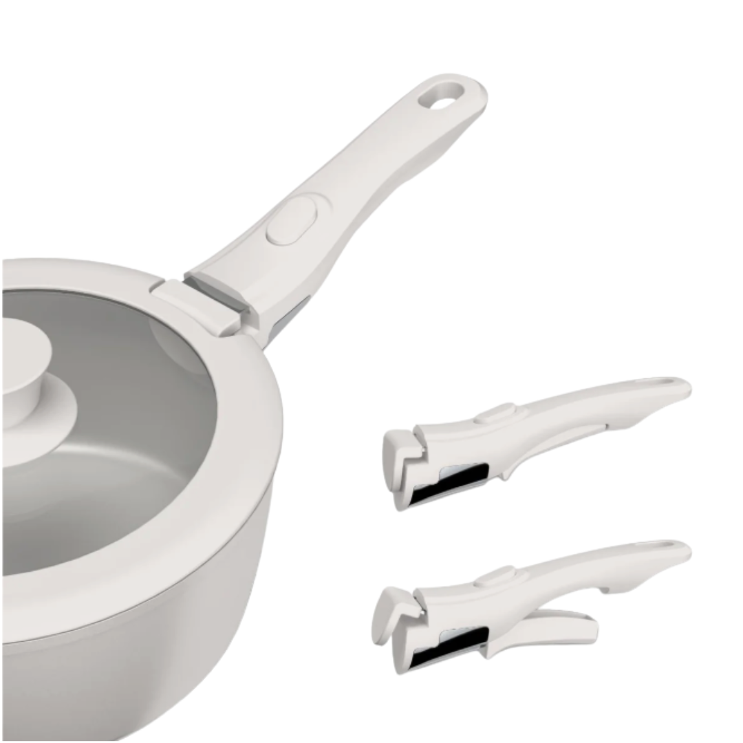 Bateria de Cocina 11 Piezas Moon Aluminio Forjado Snap On