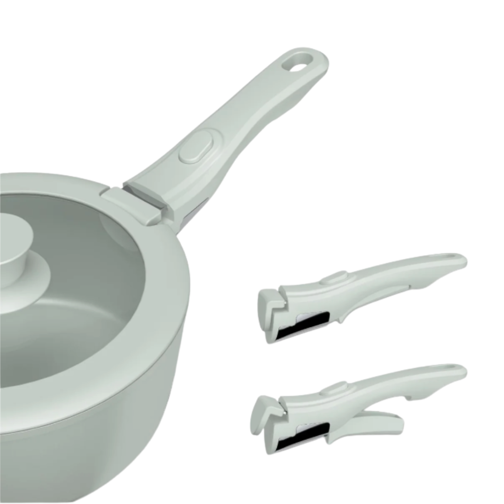 Bateria de Cocina 11 Piezas Moon Aluminio Forjado Snap On