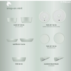 Bateria de Cocina 11 Piezas Moon Aluminio Forjado Snap On