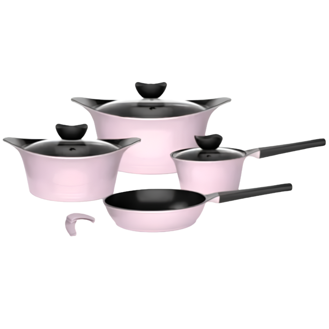 Batería de Cocina Aluminio Fundido 7 Piezas MOON