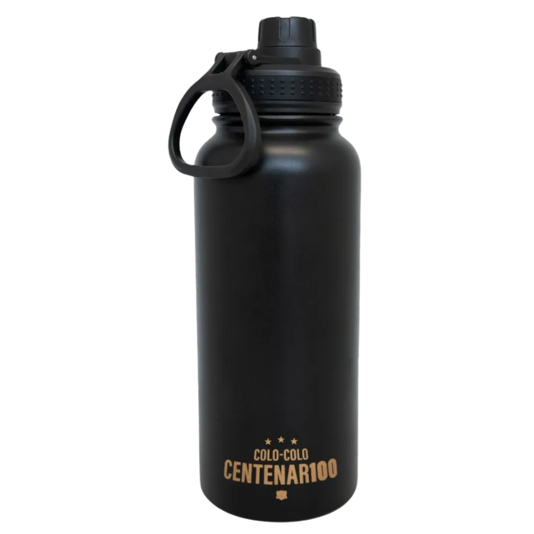 Botella Metalica Colo Colo Centenario 1 Litro Producto Oficial
