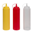 Botella Dispensadora Salsa 700 Ml Plástico (X3)