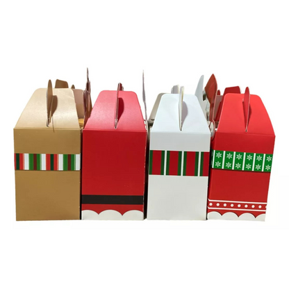 PAck 12 Cajas de Regalo Navidad (16*8*12cm)