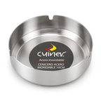 Cenicero Acero Inoxidable 10 cm Redondo | Cuiner