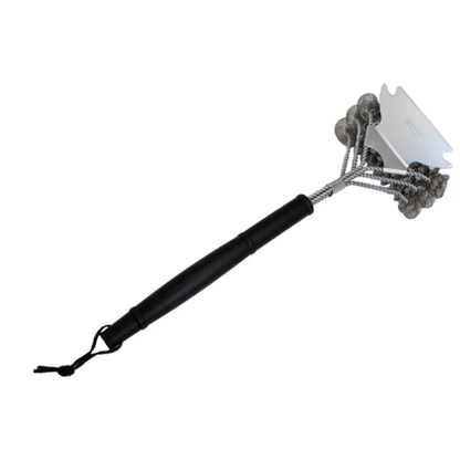 Cepillo Limpiador de Parrilla Wayu | Triple Cerdas de Acero