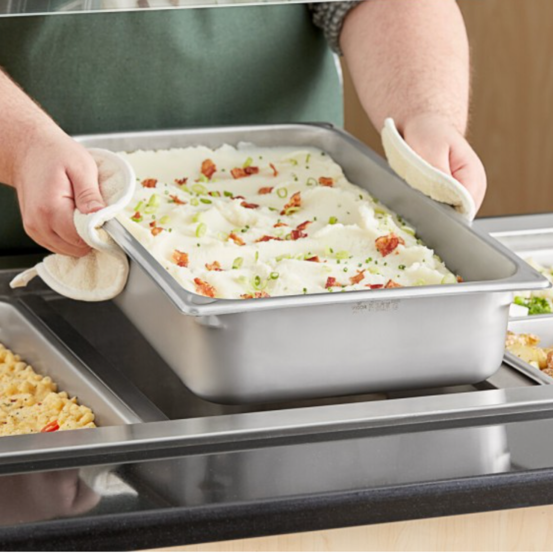 Contenedor Gastronomico GN 1/1 Acero Inoxidable 45x35x10cm