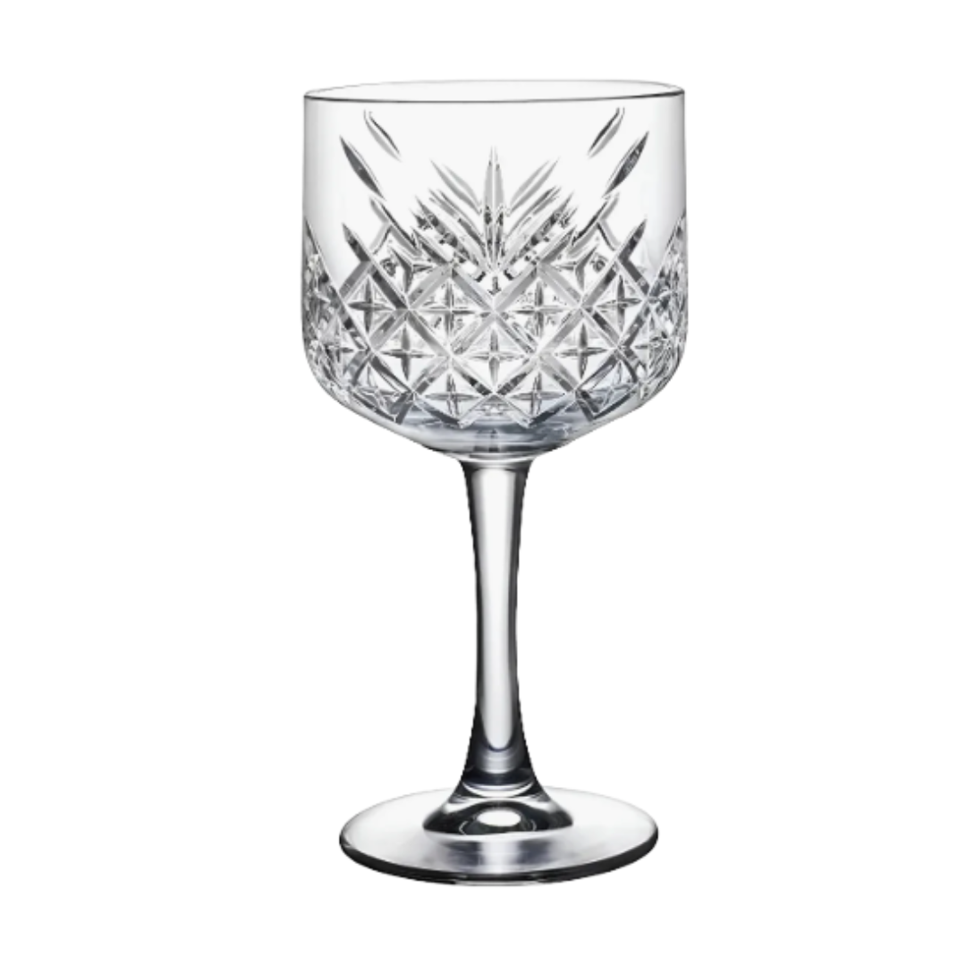 Set 6 Copa Vintage Tallada Limartur 463 Ml Elegante