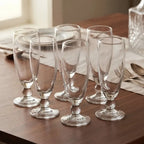 Set 6 copas para cerveza Toscana de vidrio 450 ml